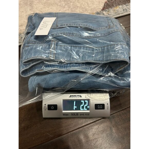 Denim & Co. Stretch Denim Jeans Blue Plus Size 20WP Mid Rise Medium Wash - Picture 9 of 9